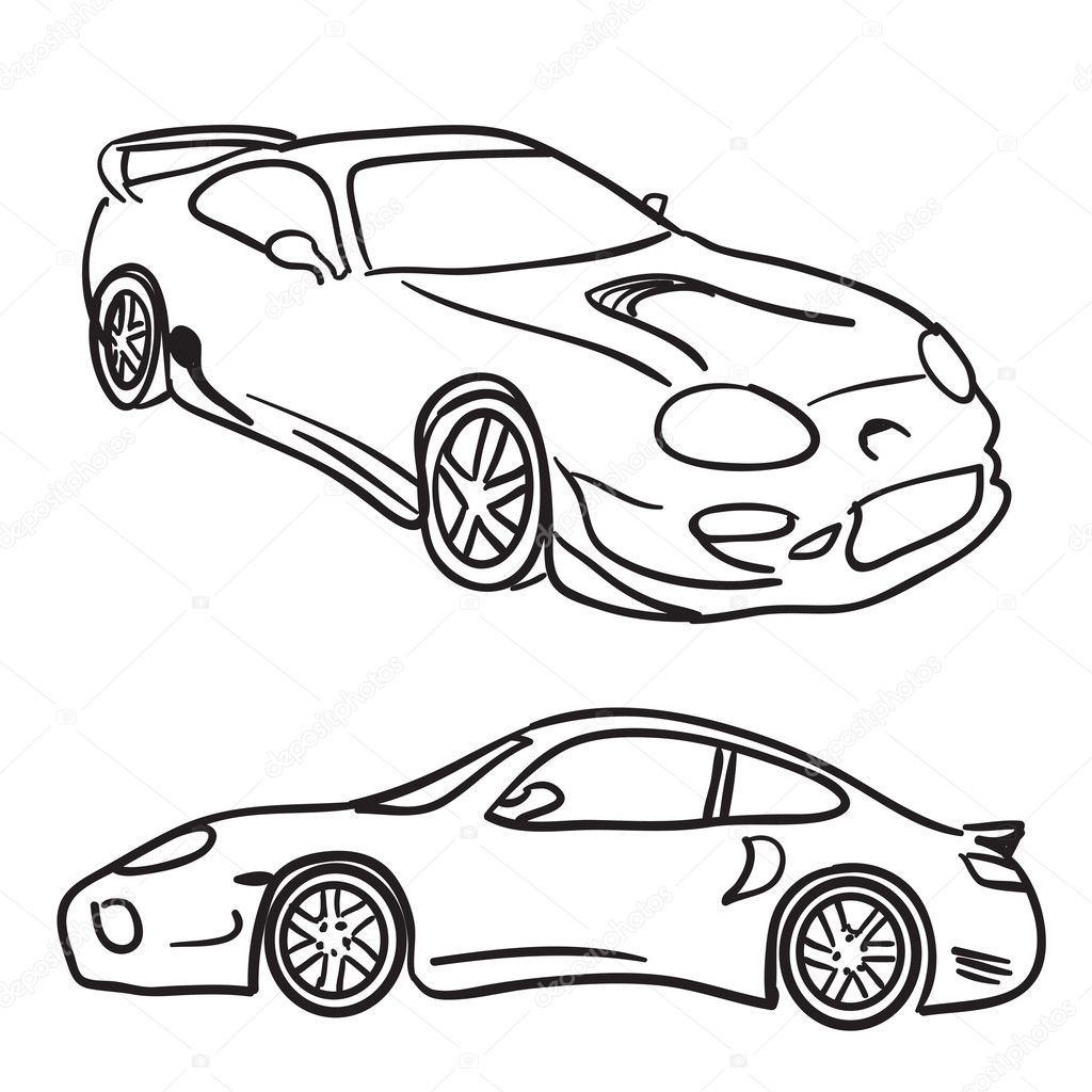 Sports Car Sketches