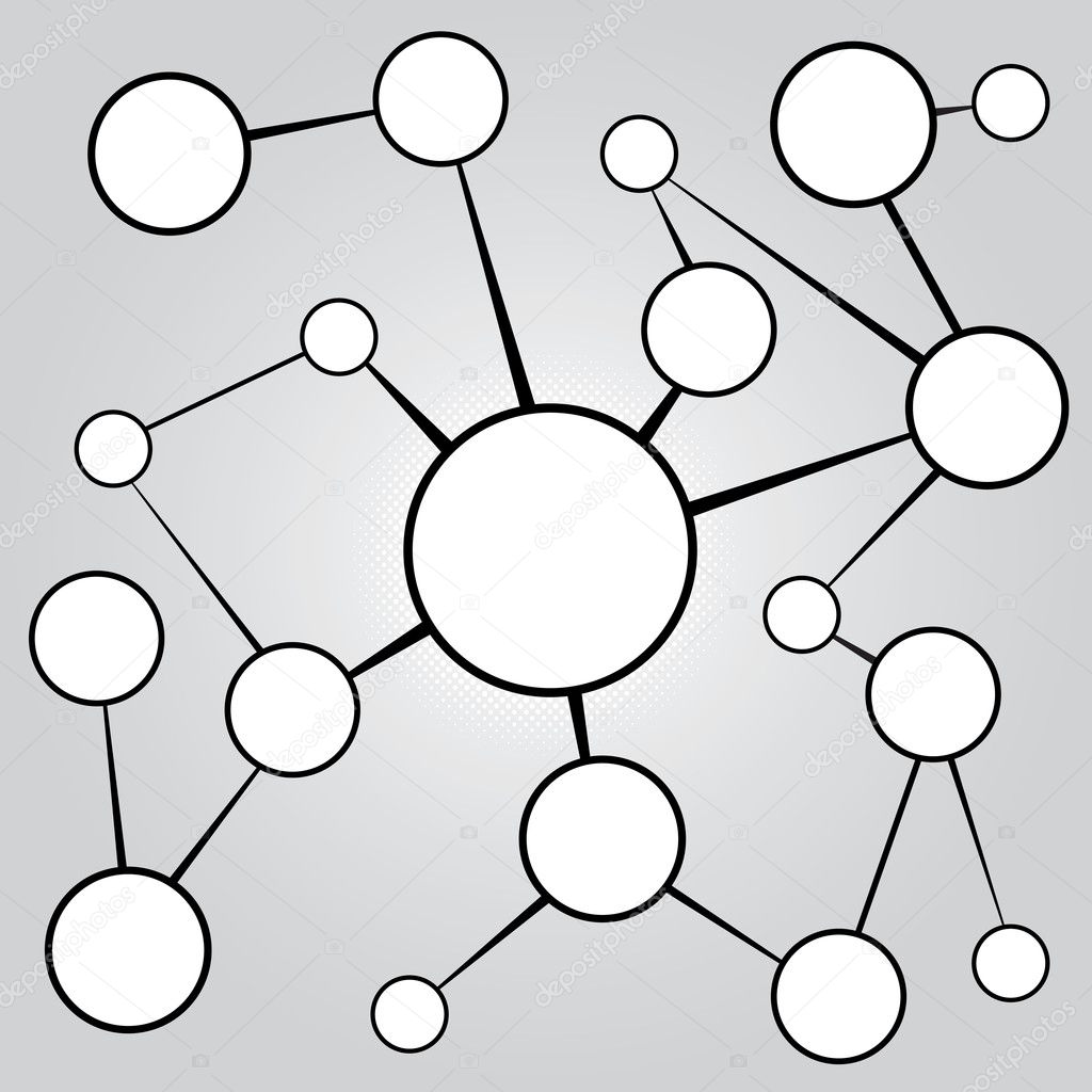 Social Media Networking Chart