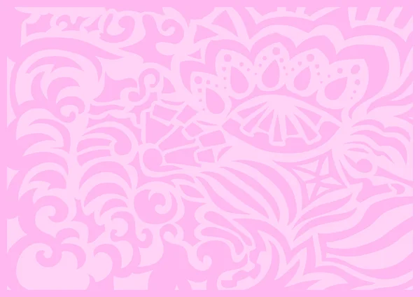 Rosa mjuka romantiska bakgrund — Stock vektor