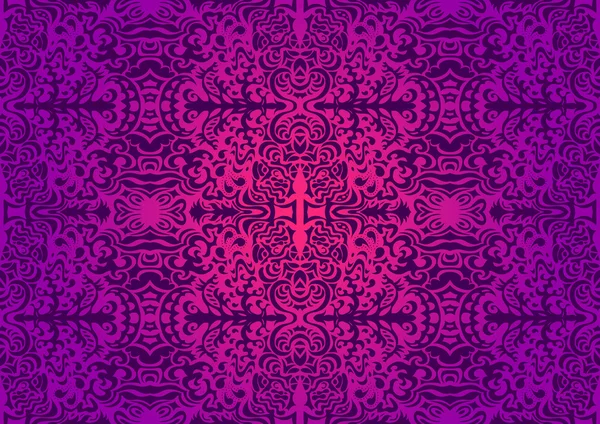 Чудовий фіолетовий безшовний візерунок — стоковий вектор