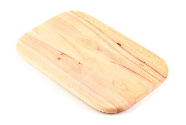 Chopping board isolated on white — Stock Photo, Image
