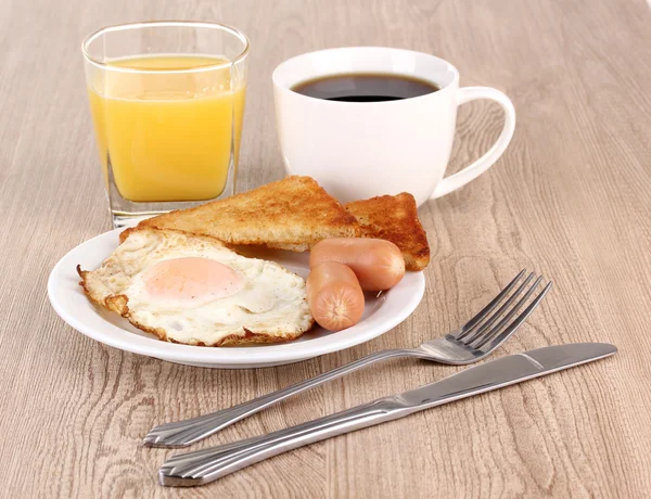 Klassisk morgenmad - Stock-foto