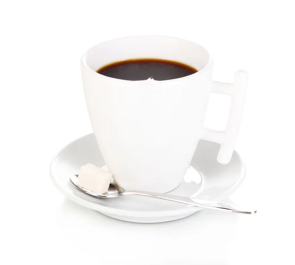 Kaffeetasse isoliert auf weiß — Stockfoto