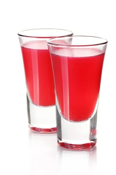 Krvavá mary koktejly izolované na bílém — Stock fotografie