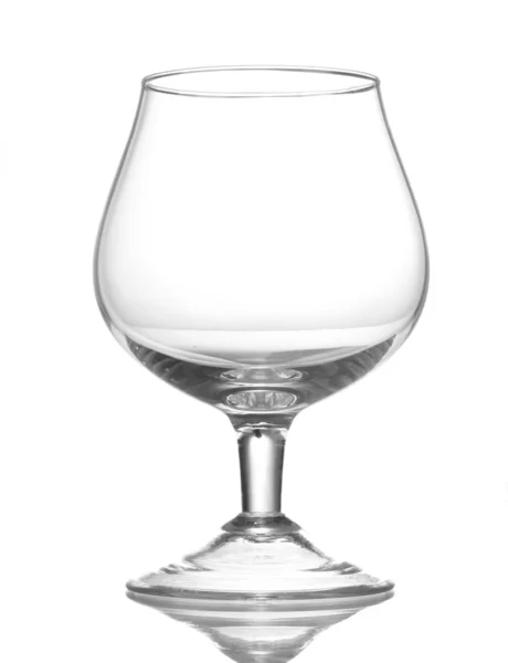 Üres üvegek, elszigetelt fehér — Stock Fotó