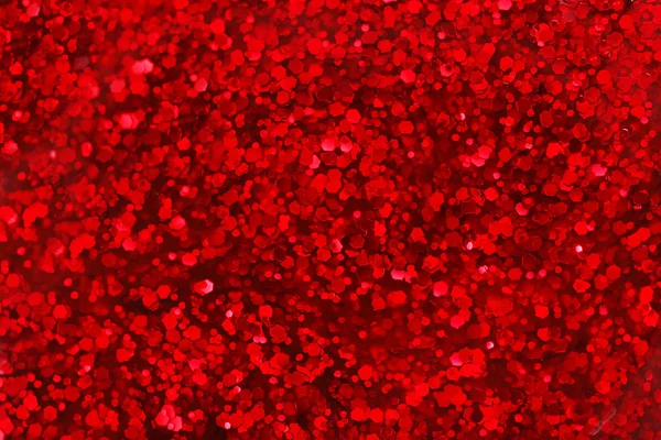 Shiny red nail polish close up — Stock Photo, Image