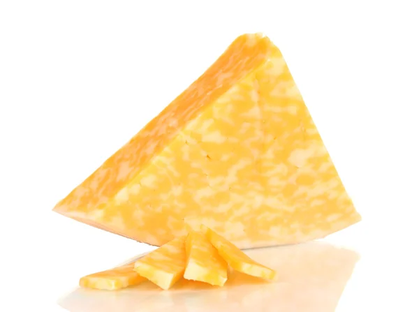 Cheese isolated on white — Stock Photo, Image