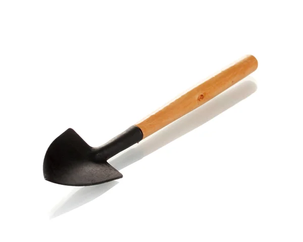 Garden shovel isolated on white — Stock Photo, Image