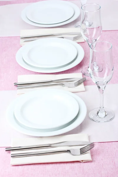 Elegante Festtagstafel — Stockfoto