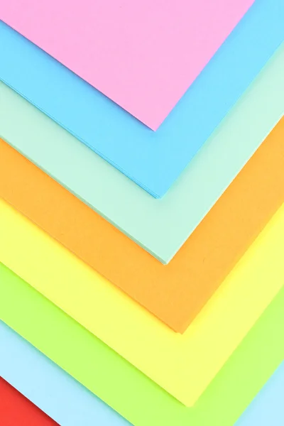 Bakgrund av ljusa färgglada papper — Stockfoto
