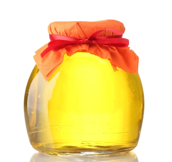 Honey isolated on white — Stock Photo, Image