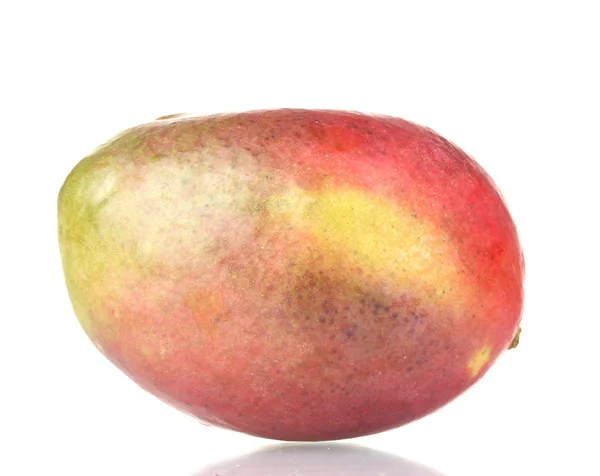 白で隔離された熟した甘いマンゴー — ストック写真
