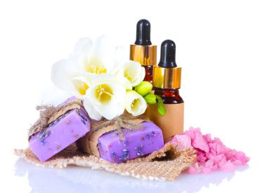 beyaz izole spa ayarı