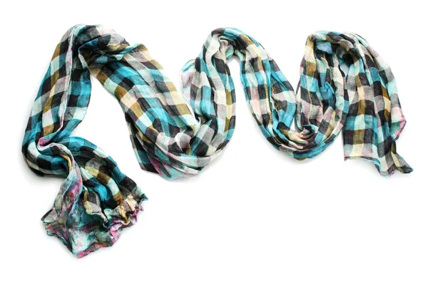 stock image Beautiful scarf isolated on white