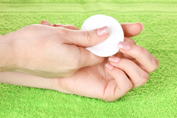 stock image Manicure process