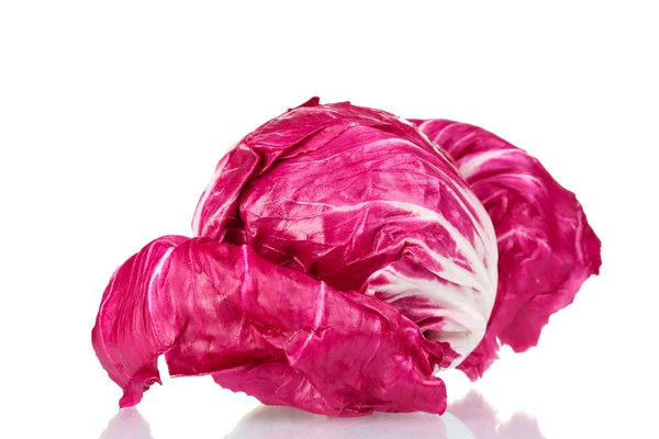 stock image Red cabbage isolated on white