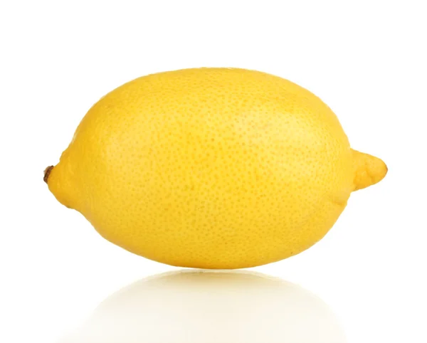 Zralé citron izolovaných na bílém — Stock fotografie