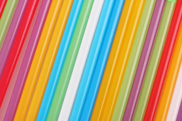 Bright straws close up — Stock Photo, Image