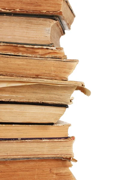 Montón de libros antiguos primer plano — Foto de Stock