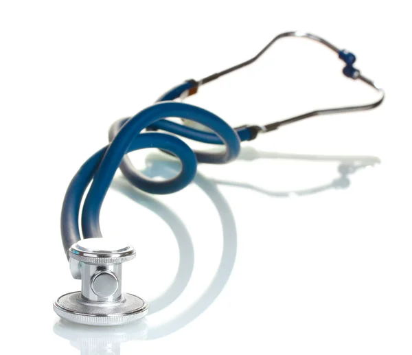 Stetoskop medyczny izolowany na białym — Zdjęcie stockowe