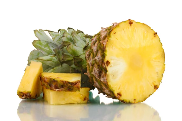 stock image Sliced ​​pineapple