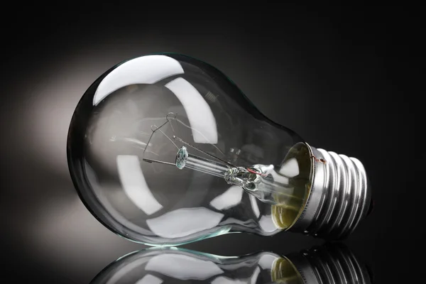 Light bulb on white background — Stock Photo, Image
