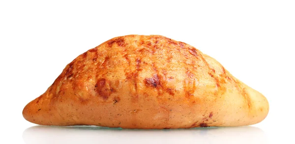 白で隔離されるおいしい食パン — ストック写真