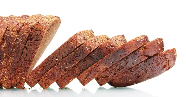 Läckra bröd isolerad på vit — Stockfoto