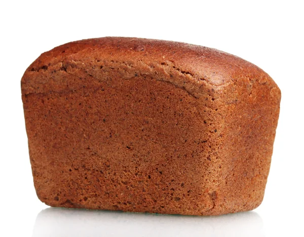 白で隔離されるおいしいパン — ストック写真