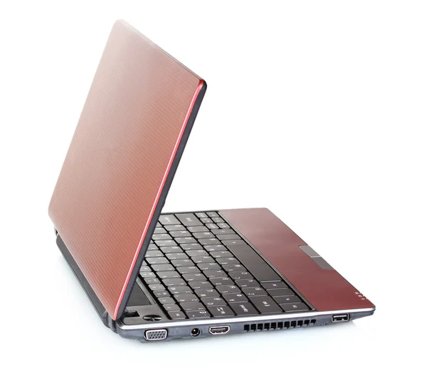 Nový laptop izolovaných na bílém — Stock fotografie