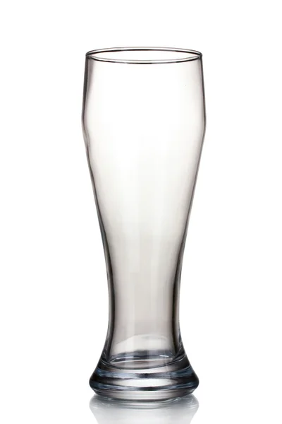 Üres sör üveg elszigetelt fehér — Stock Fotó