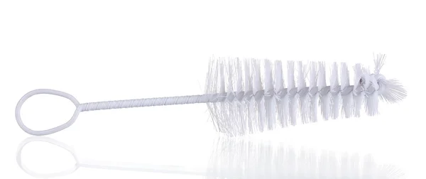 Cepillo de limpieza aislado en blanco — Foto de Stock