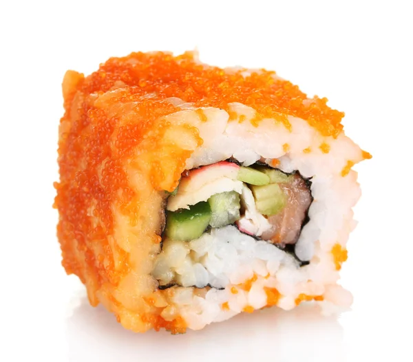 孤立在白色的美味寿司 — 图库照片