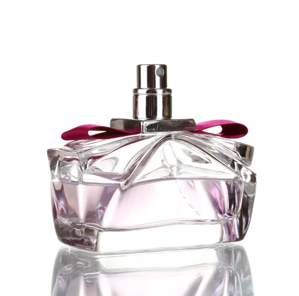 Butelka perfum izolowana na białym — Zdjęcie stockowe