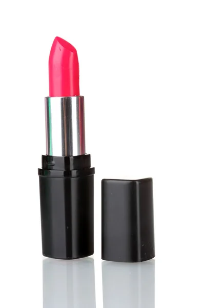 Red lipstick isolated on white background — Stock Photo, Image