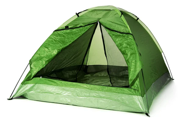 Tourist tent isolated on white — Stock Photo, Image