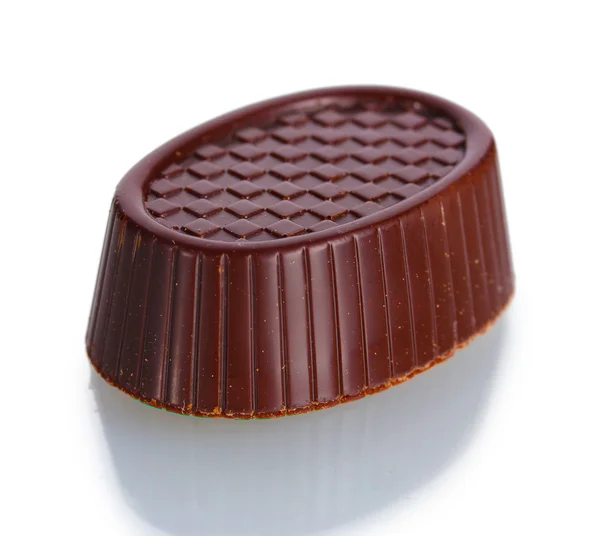 Сhocolate candy isolated on white — Stock Photo, Image