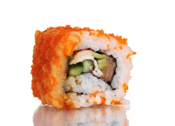 Delikat sushi isolert på hvitt – stockfoto