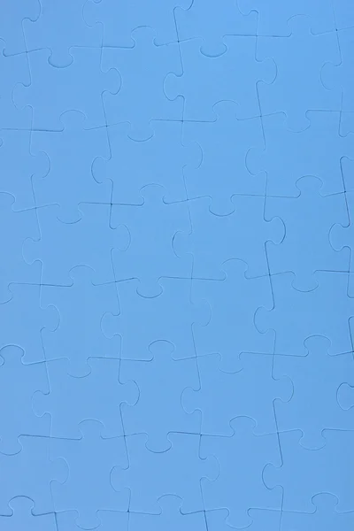 Фон - головоломка в синем — стоковое фото
