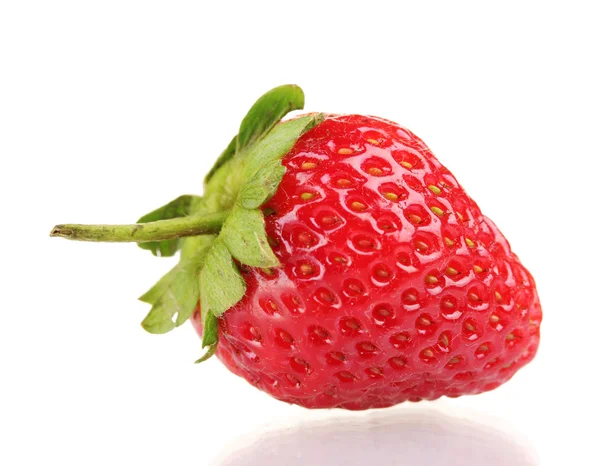 Sweet strawberry isolated on white — Stock Photo, Image
