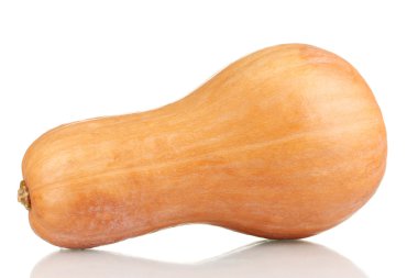 Olgun balkabağı beyaz izole