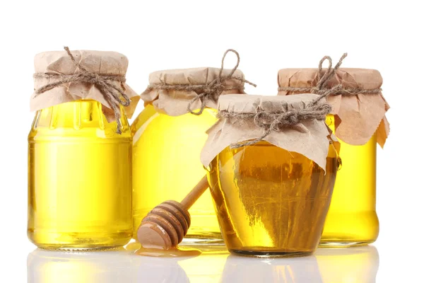 Honey isolated on white Royalty Free Stock Images