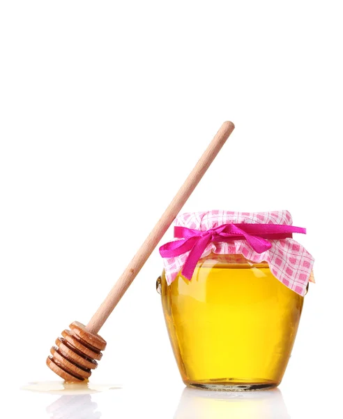 Honey isolated on white Stock Image