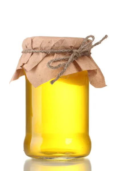 Мед изолирован на белом — стоковое фото