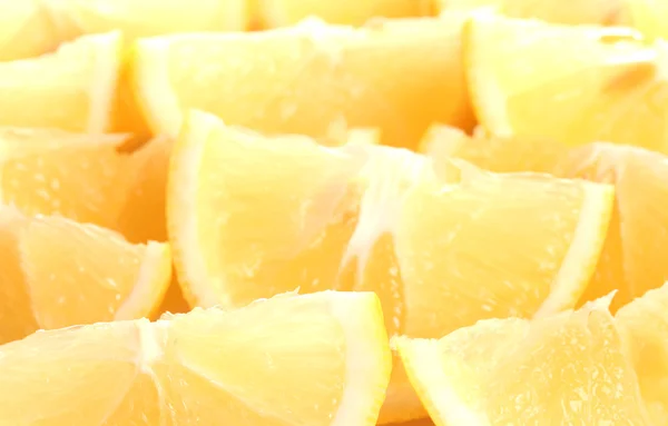 Vers gesneden citroenen close-up — Stockfoto