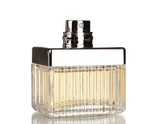 Lahvička parfému izolované na bílé — Stock fotografie