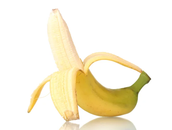 Yummy banana isolated on white — Stock Photo, Image