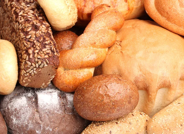 Close-up van de heerlijke brood — Stockfoto