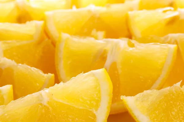 Vers gesneden citroenen close-up — Stockfoto