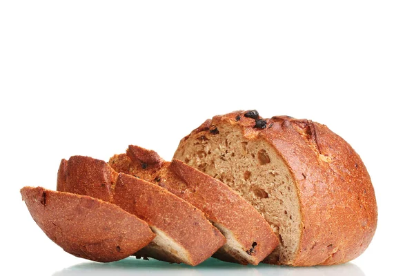 Delicioso pão de centeio fatiado — Fotografia de Stock